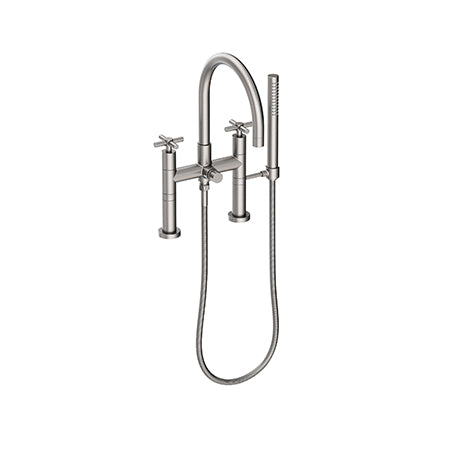 Newport Brass - Exposed Tub & Hand Shower Set - Deck Mount