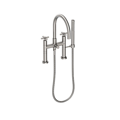 Newport Brass - Exposed Tub & Hand Shower Set - Deck Mount