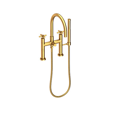 Newport Brass - Exposed Tub & Hand Shower Set - Deck Mount