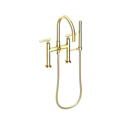 Newport Brass - Exposed Tub & Hand Shower Set - Deck Mount