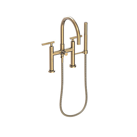 Newport Brass - Exposed Tub & Hand Shower Set - Deck Mount