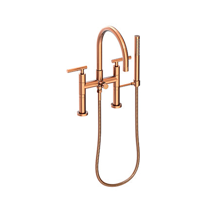 Newport Brass - Exposed Tub & Hand Shower Set - Deck Mount