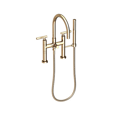 Newport Brass - Exposed Tub & Hand Shower Set - Deck Mount
