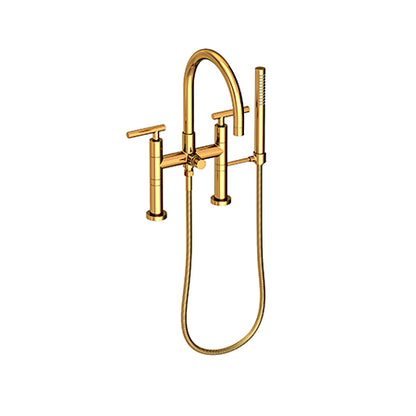 Newport Brass - Exposed Tub & Hand Shower Set - Deck Mount