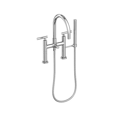 Newport Brass - Exposed Tub & Hand Shower Set - Deck Mount