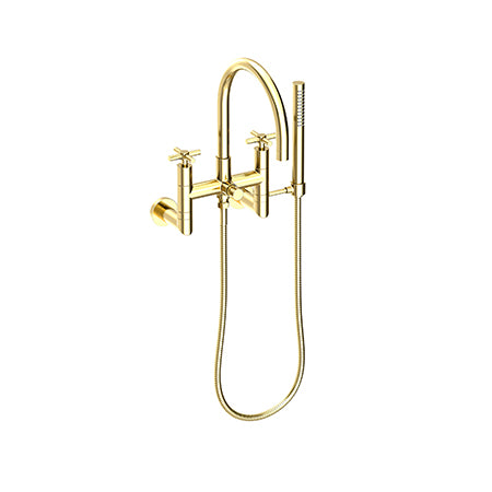 Newport Brass - Exposed Tub & Hand Shower Set - Wall Mount