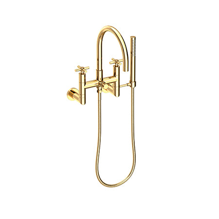 Newport Brass - Exposed Tub & Hand Shower Set - Wall Mount