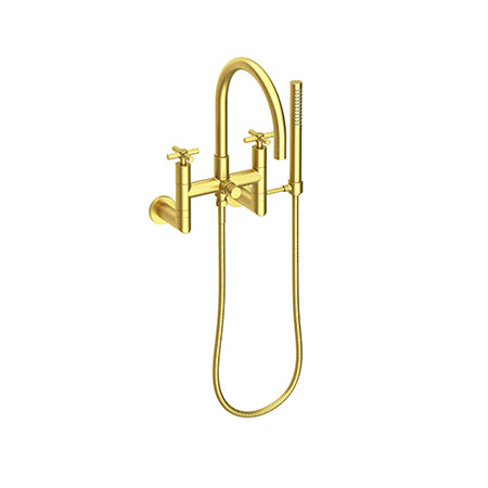 Newport Brass - Exposed Tub & Hand Shower Set - Wall Mount