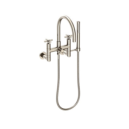 Newport Brass - Exposed Tub & Hand Shower Set - Wall Mount