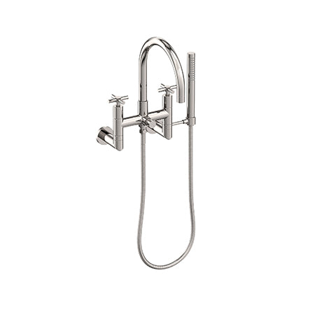 Newport Brass - Exposed Tub & Hand Shower Set - Wall Mount