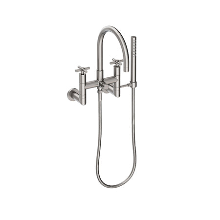 Newport Brass - Exposed Tub & Hand Shower Set - Wall Mount