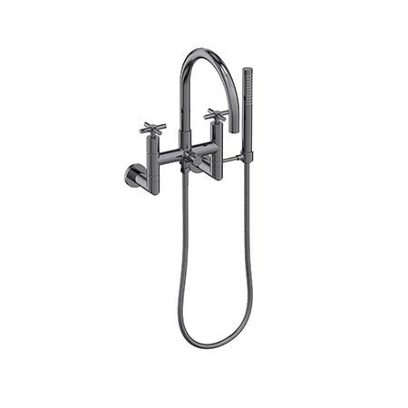 Newport Brass - Exposed Tub & Hand Shower Set - Wall Mount