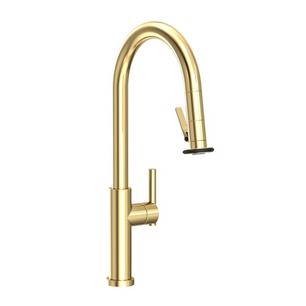 Newport Brass - East Linear Pull-Down Kitchen Faucet - Trigger Spray