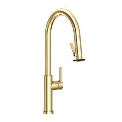 Newport Brass - East Linear Pull-Down Kitchen Faucet - Trigger Spray