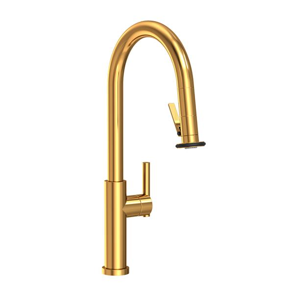 Newport Brass - East Linear Pull-Down Kitchen Faucet - Trigger Spray