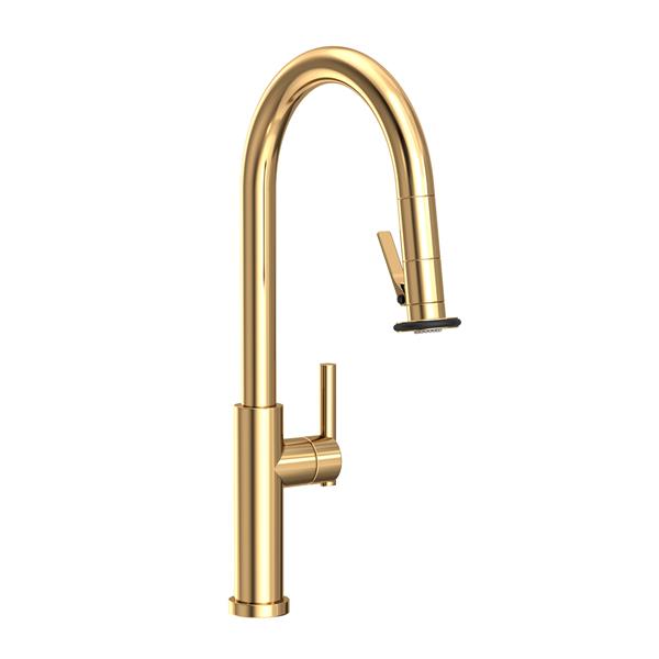 Newport Brass - East Linear Pull-Down Kitchen Faucet - Trigger Spray