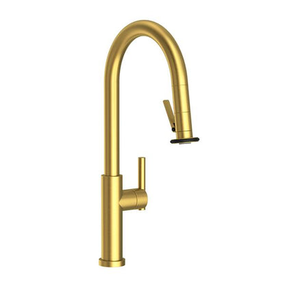 Newport Brass - East Linear Pull-Down Kitchen Faucet - Trigger Spray