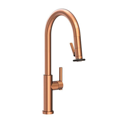 Newport Brass - East Linear Pull-Down Kitchen Faucet - Trigger Spray