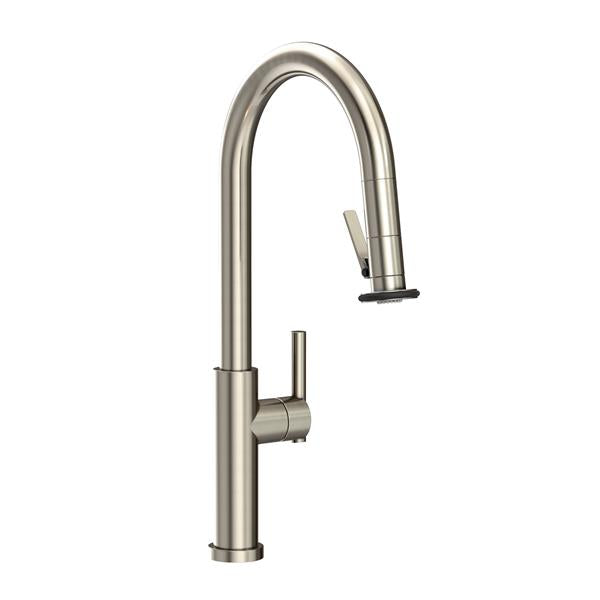 Newport Brass - East Linear Pull-Down Kitchen Faucet - Trigger Spray