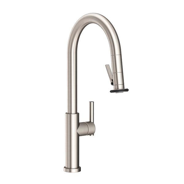 Newport Brass - East Linear Pull-Down Kitchen Faucet - Trigger Spray
