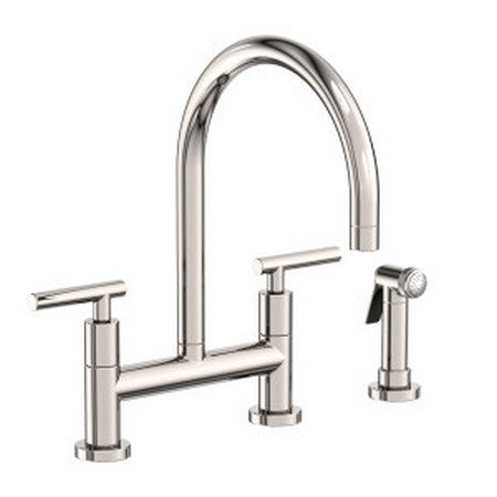 Newport Brass - Kitchen Bridge Faucet With Side Spray