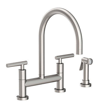 Newport Brass - Kitchen Bridge Faucet With Side Spray