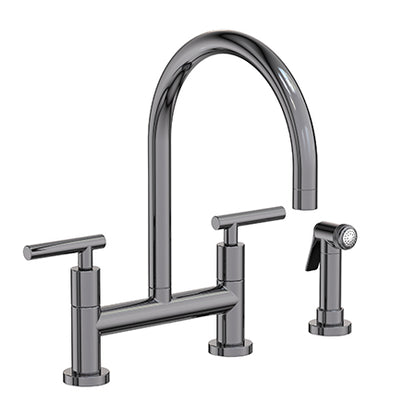 Newport Brass - Kitchen Bridge Faucet With Side Spray