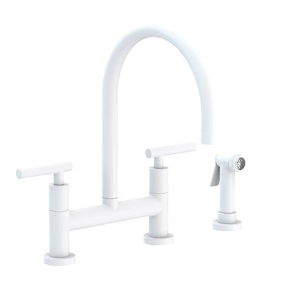 Newport Brass - Kitchen Bridge Faucet With Side Spray