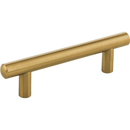 Jeffrey Alexander - 96 mm Center-to-Center Dark Bronze Key Largo Cabinet Bar Pull