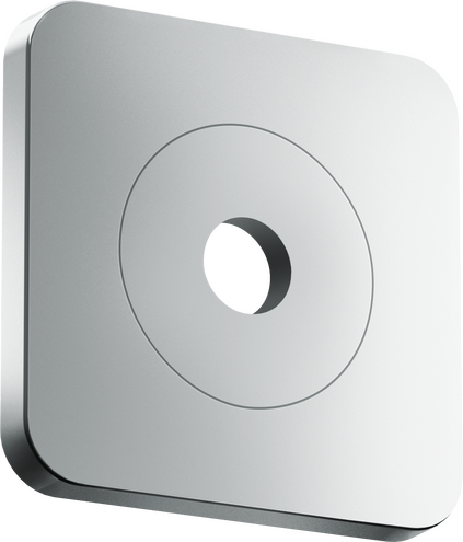 Hansgrohe - Axor Citterio C Wall Plate SoftSquare 5 Inch x 5 Inch