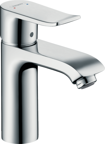Hansgrohe - Metris Single-Hole Faucet 110 with Pop-Up Drain, 0.5 GPM
