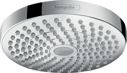 Hansgrohe - Croma Select S Showerhead 180 2-Jet, 1.5 GPM