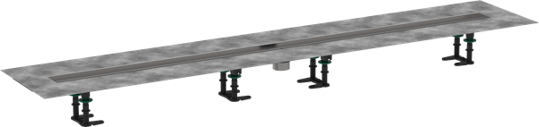 Hansgrohe - RainDrain 2 Inch outlet 59 1/8 Inch (1500mm)