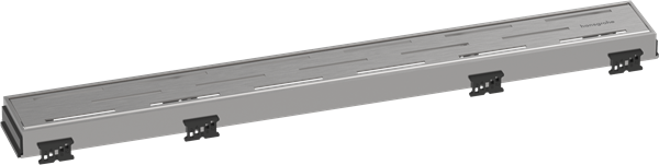 Hansgrohe - RainDrain Match Trim Classic 23 5/8 Inch with Height Adjustable Frame