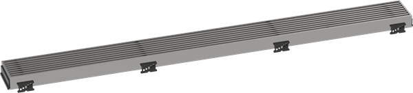 Hansgrohe - RainDrain Match Trim Boardwalk 31 1/2 Inch with Height Adjustable Frame