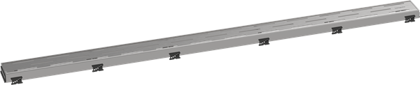 Hansgrohe - RainDrain Match Trim Classic 47 1/4 Inch with Height Adjustable Frame