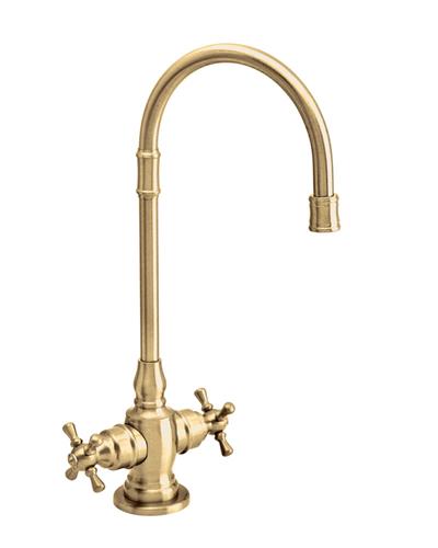 Waterstone - Pembroke Bar Faucet - Cross Handles