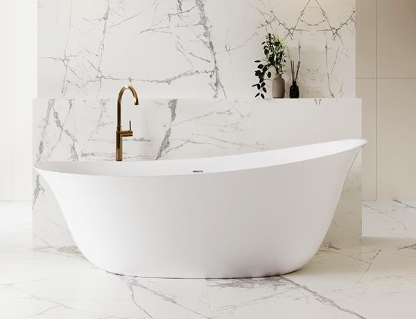MTI - Lucia Sculpturestone Freestanding Bathtub (71X33.5)