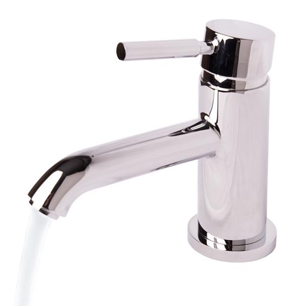 Lacava - Cigno Deck-Mount Single-Hole Faucet With A Pop-Up And Lever Handle