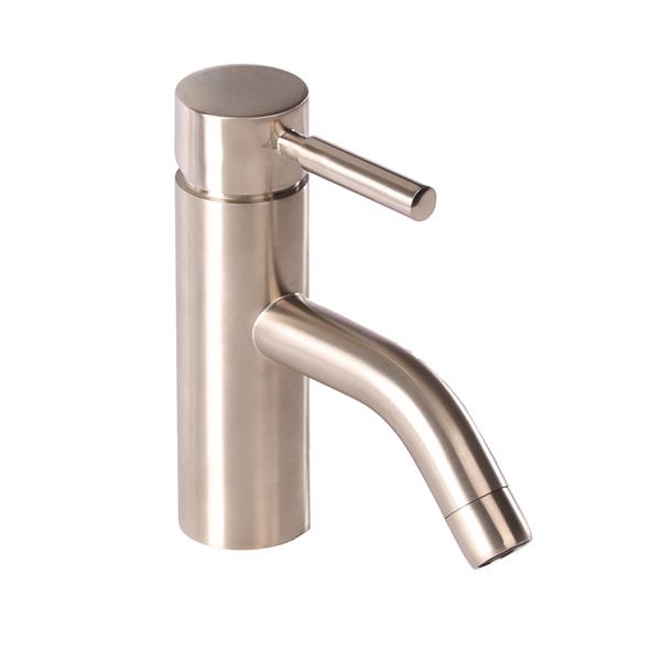Lacava - Cigno Deck-Mount Single-Hole Faucet With A Pop-Up And Lever Handle