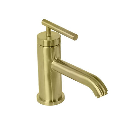 Lacava - Cigno Deck-Mount Single-Hole Faucet With A Pop-Up And Lever Handle
