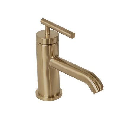 Lacava - Cigno Deck-Mount Single-Hole Faucet With A Pop-Up And Lever Handle