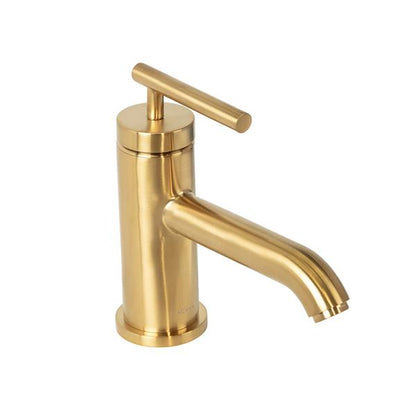 Lacava - Cigno Deck-Mount Single-Hole Faucet With A Pop-Up And Lever Handle