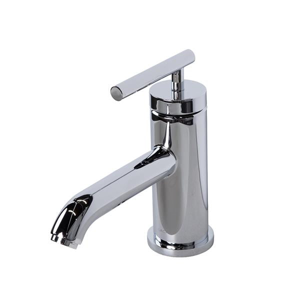 Lacava - Cigno Deck-Mount Single-Hole Faucet With A Pop-Up And Lever Handle