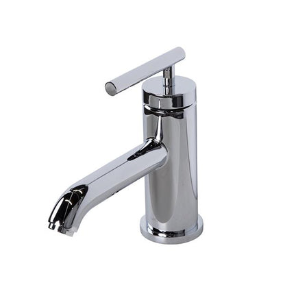 Lacava - Cigno Deck-Mount Single-Hole Faucet With A Pop-Up And Lever Handle