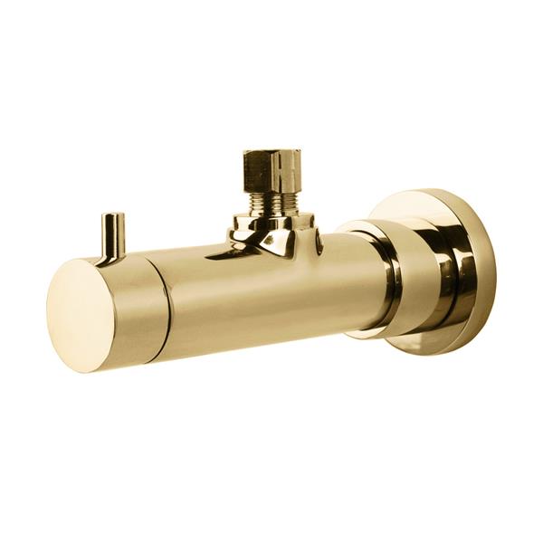 Lacava - Cigno Angle Valve In Round Shape.