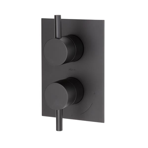 Lacava - Cigno Trim, Progressive Mixer W/1-Way Volume, - Flow Rate: 4.2 Gpm (43.5 Psi)