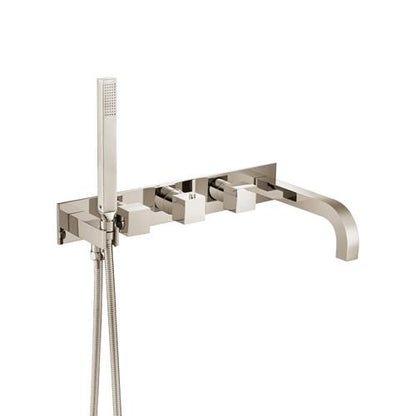 Flusso - Trim For Wall Mount Tub Filler With Hand Shower