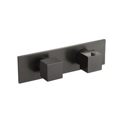 Isenberg - 3/4 Inch Horizontal Thermostatic Shower Valve & Trim - 2 Output