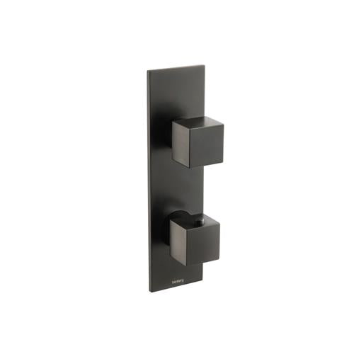 Flusso - 3/4 Inch Thermostatic Shower Valve & Trim  - 3-Output